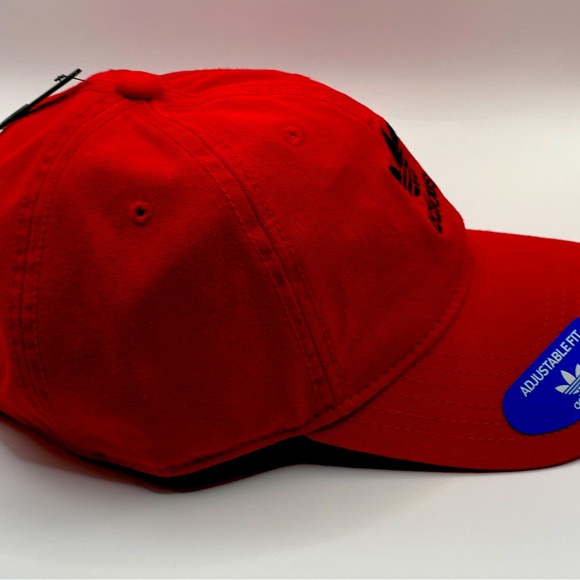 Red Adidas strap back hat. - Picture 3 of 4